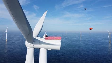 Ørsted pioneers with use of Heavy Lift Cargo Drones in operational