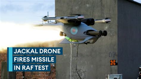 Jackal Drone Fires Martlet Missiles For First Time In Raf Trials Youtube