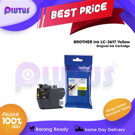 Jual Brother Ink Cartridge Lc 3617 Bkcmy For Mfc J3530dw Lc3617