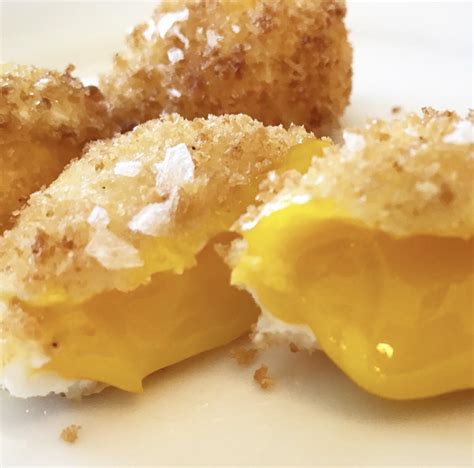 Homemade Deep Fried Egg Yolks Rfood