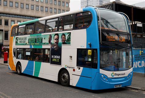 Stagecoach 19114 MX07HMY Alexander Dennis Enviro 400 A Photo On