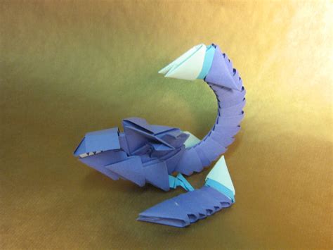 League Of Legend Skarner 3d Origami By Aarrnnoo0123 On Deviantart