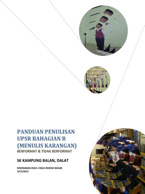 Pdf Penulisan Upsr Bahagian B Dokumen Tips