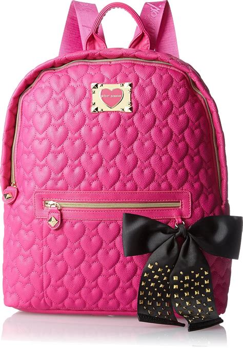 Amazon Betsey Johnson Be My Sweetheart Backpack Bj Pink