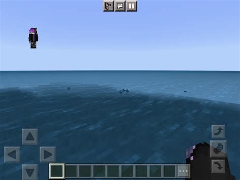 was bored so went on seed map and hit random... got a seed that spawns you in the ocean seed is ...