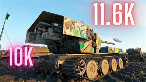 World of Tanks Waffenträger auf E 100 11 6K Damage 2x WT auf E 100