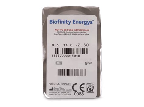 Biofinity Energys 3 Lenti