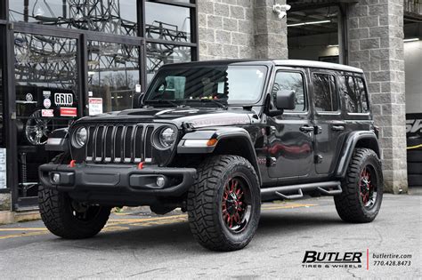 Jeep Wrangler With 20in Fuel Stroke Wheels Exclusively From Butler