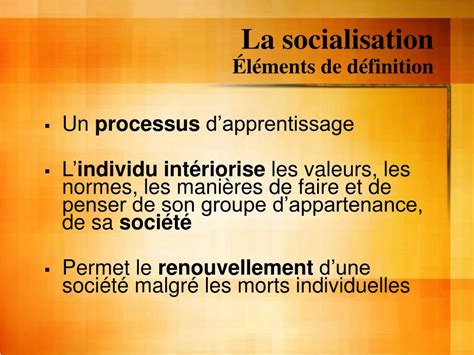 Ppt La Socialisation Powerpoint Presentation Free Download Id 853602