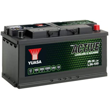 Batterie D Charge Lente Yuasa Leisure Marine L V Ah