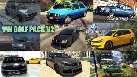 Volkswagen Golf Add On Pack Mk1 Mk7 Gta5