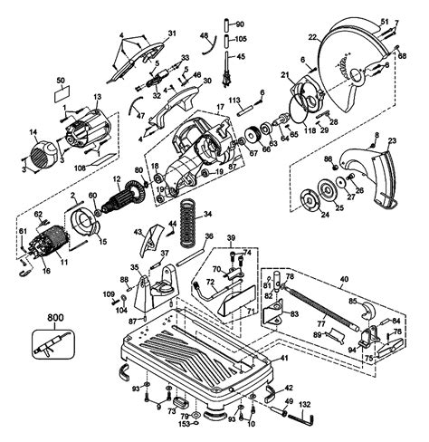 Dewalt Dw708 Parts List