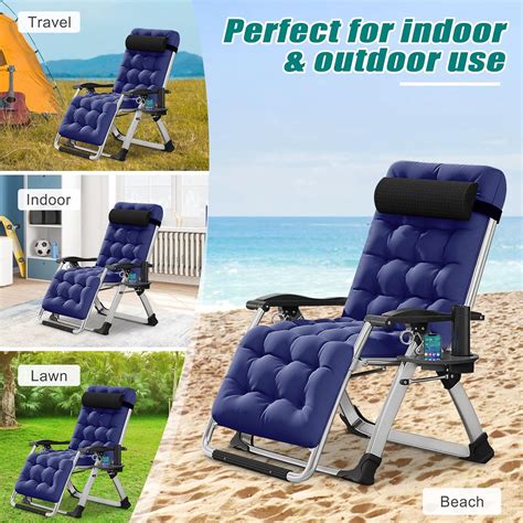 Silla De Gravedad Cero Sill N Reclinable De C Sped Tumbona Reclinable