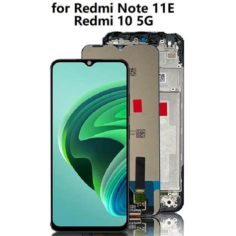 Xiaomi Redmi Note 11E Redmi 10 5G LCD Screen With Digitizer Module