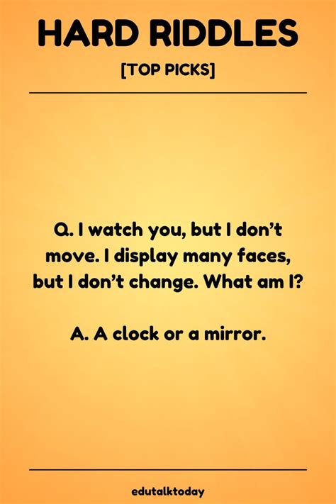 96 Riddles With Answers The Ultimate List Edutalktoday