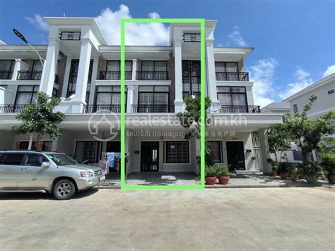 4 Bedroom Townhouse For Sale At Borey Peng Huoth The Star Platinum Eco