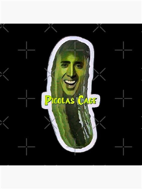 Picolas Cage Poster By Nkworks Redbubble