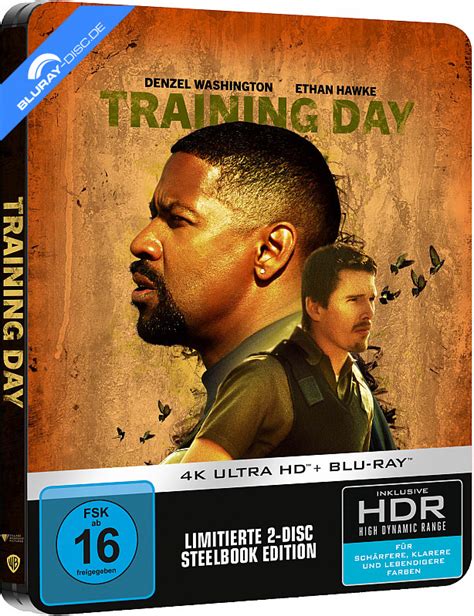 Training Day K Limited Steelbook Edition K Uhd Blu Ray Blu Ray