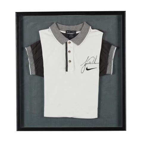 Tiger Woods Signed Nike Golf Shirt (Lot 273 - The March Estate ...