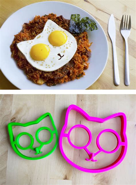 Cat Shaped Egg Mold Bored Panda