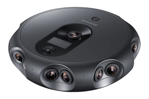 The Samsung 360 Round camera can capture 360° 4K 3D video at 30fps ...