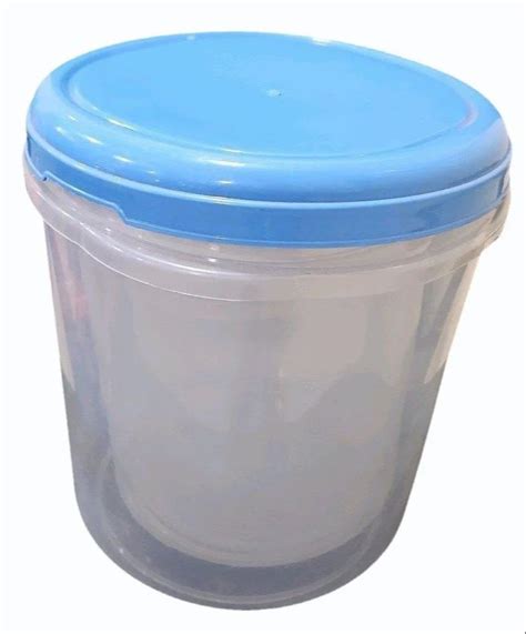 10000 Ml Plain Plastic Container Type Non Disposable At Rs 45 33