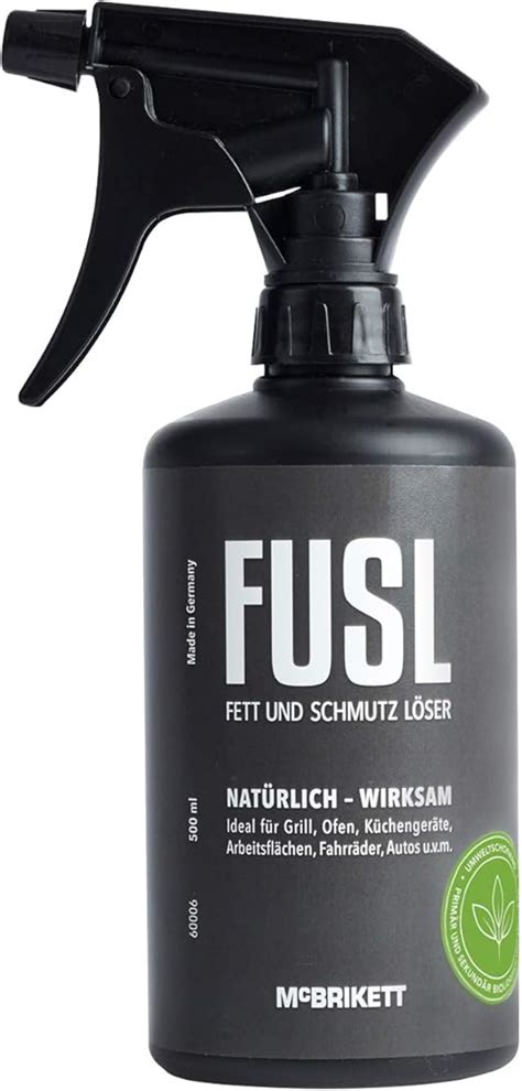 FUSL Fett und Schmutz Löser 500ml Sprayflasche Bio Reiniger