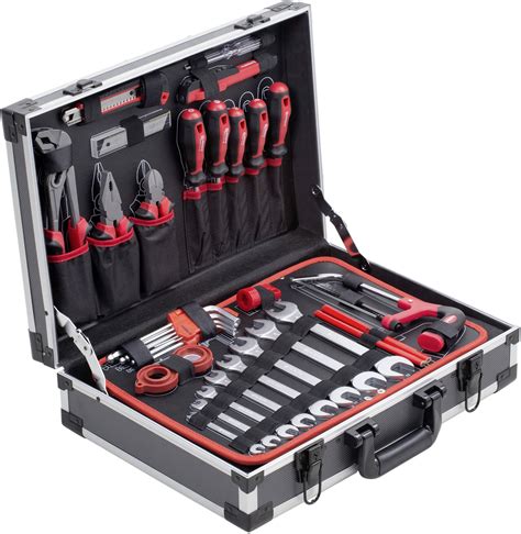 Meister Werkzeuge Wu8971460 Universal Tool Box Tools 121 Piece L X