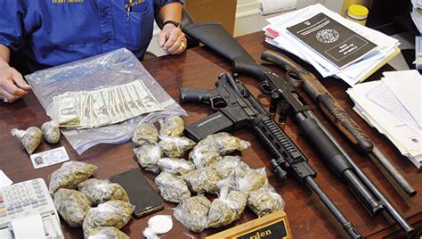 Bcso Nets Drugs Guns In Bust The Greenville Advocate The