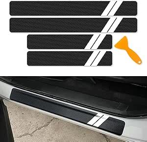 Amazon REMOCH 4 PCS Car Door Sill Protector For Dodge Charger