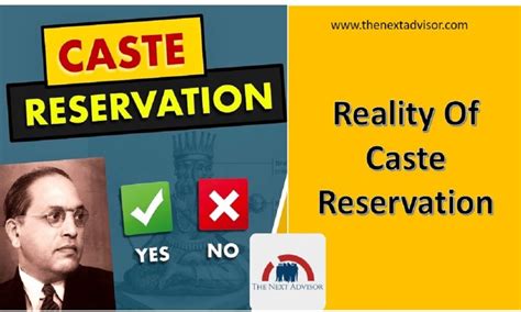 Reality Of Caste Reservation - The Next Advisor