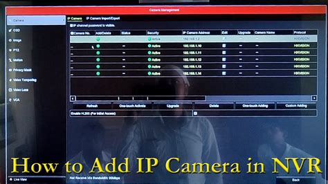 Hikvision Ip Camera Setup How To Add New Ip Camera In Hikvision Nvr