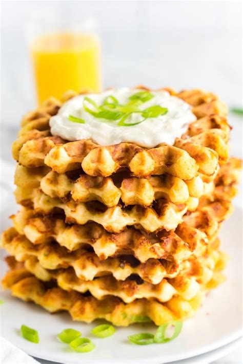 Savory Waffles Crispy And Fluffy The Big Mans World ® Recipe