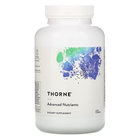 Thorne Advanced Nutrients 240 Capsules Shopee Malaysia