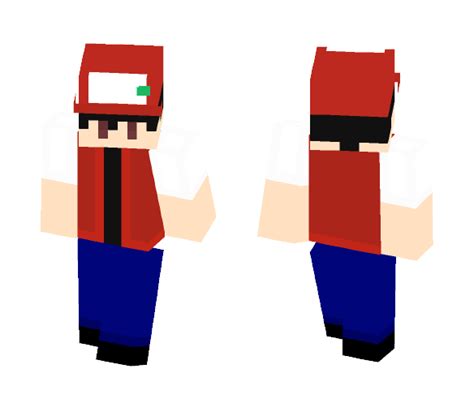 Download Pkmn Trainer Red Minecraft Skin For Free Superminecraftskins