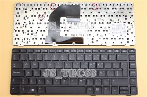 For HP Probook 6460b 6465b Keyboard Latin Spanish Teclado Black With