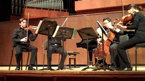 Beethoven String Quartet In C Minor Op No St Movement Youtube