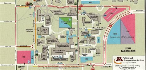 St Paul Campus Map – Map Vector