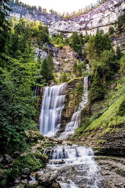 Cachoeira Floresta Panorama Foto Gratuita No Pixabay Pixabay