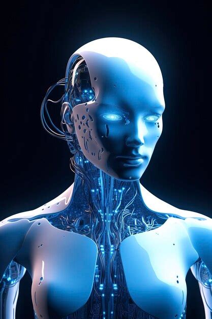 Premium AI Image ChatGPT A Thinking Robot A Humanoid Robot Faces