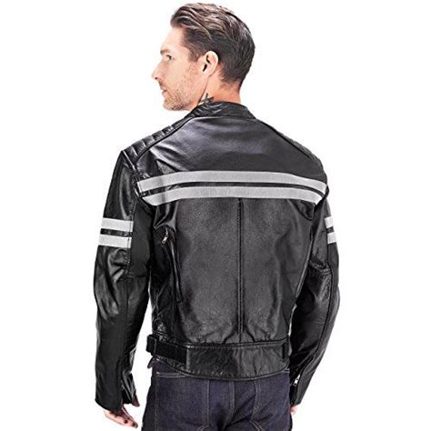 Viking Cycle Bloodaxe Leather Motorcycle Jacket For Men Motoflavour