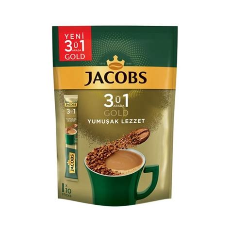 Jacobs 3 ü 1 Arada Gold Yumuşak Lezzet 180 Gr