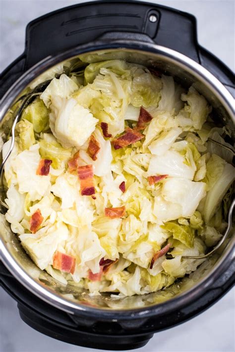 Instant Pot Cabbage • Dishing Delish