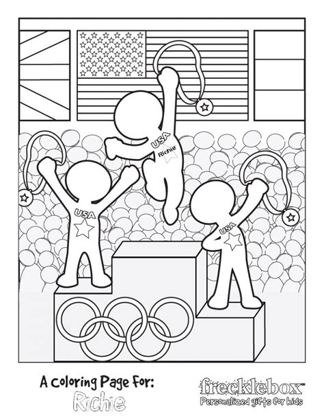 Free Printable Olympic Coloring Pages