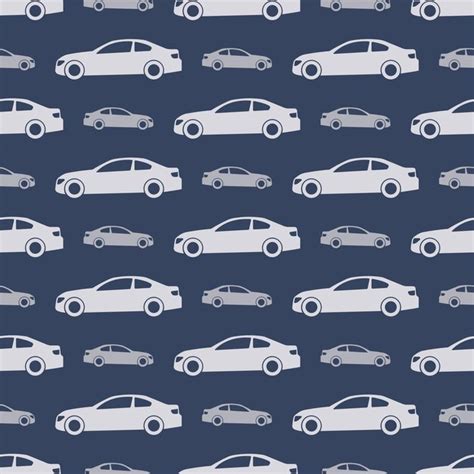 Premium Vector Seamless Pattern With Cars