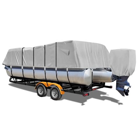 Snapklik Fuprosico 900D Heavy Duty Pontoon Boat Cover 21 22 23 24