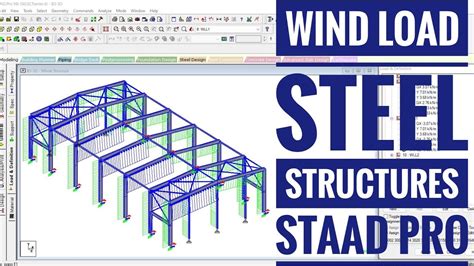 Peb Structure Wind Load Assigning On Peb Steel Structures In Staad