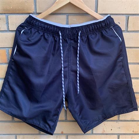 Short Bermuda Cal O Tactel Grosso Masculino Mauricinho Surf Praia