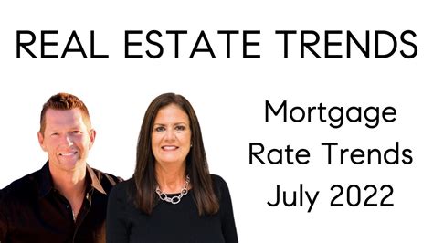 Mortgage Trends Doug Luza The Jill Smith Real Estate Team July