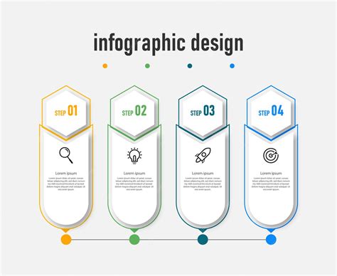 Modelo de cronograma de design de infográfico de negócios diagrama de